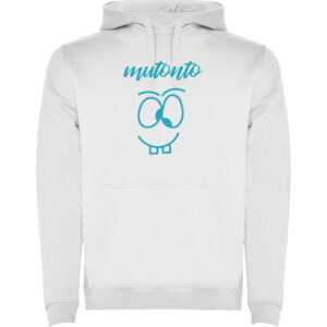 SUDADERA CAPUCHA BLANCA