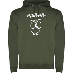 SUDADERA CAPUCHA VERDE AVENTURA